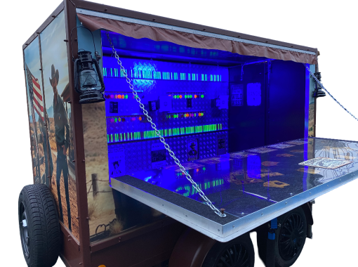 Country shooting booth