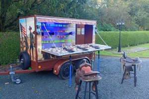 Country shooting booth